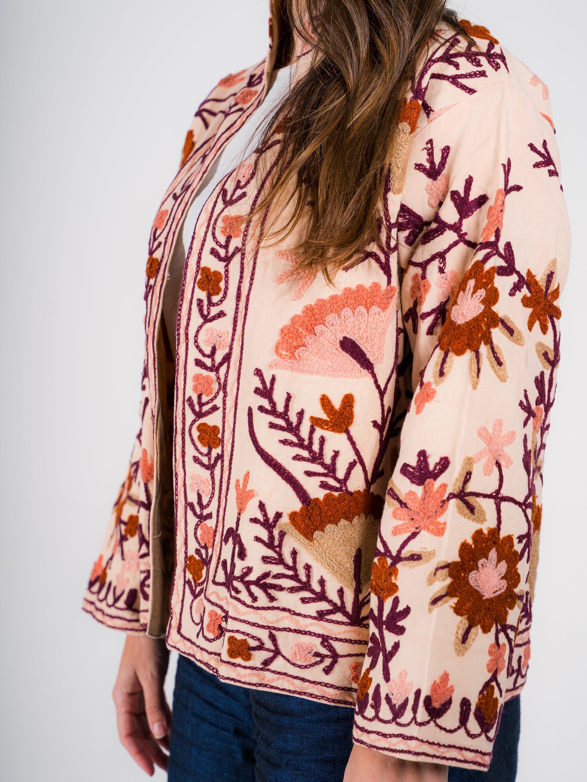 Chaqueta Suzani Hakone