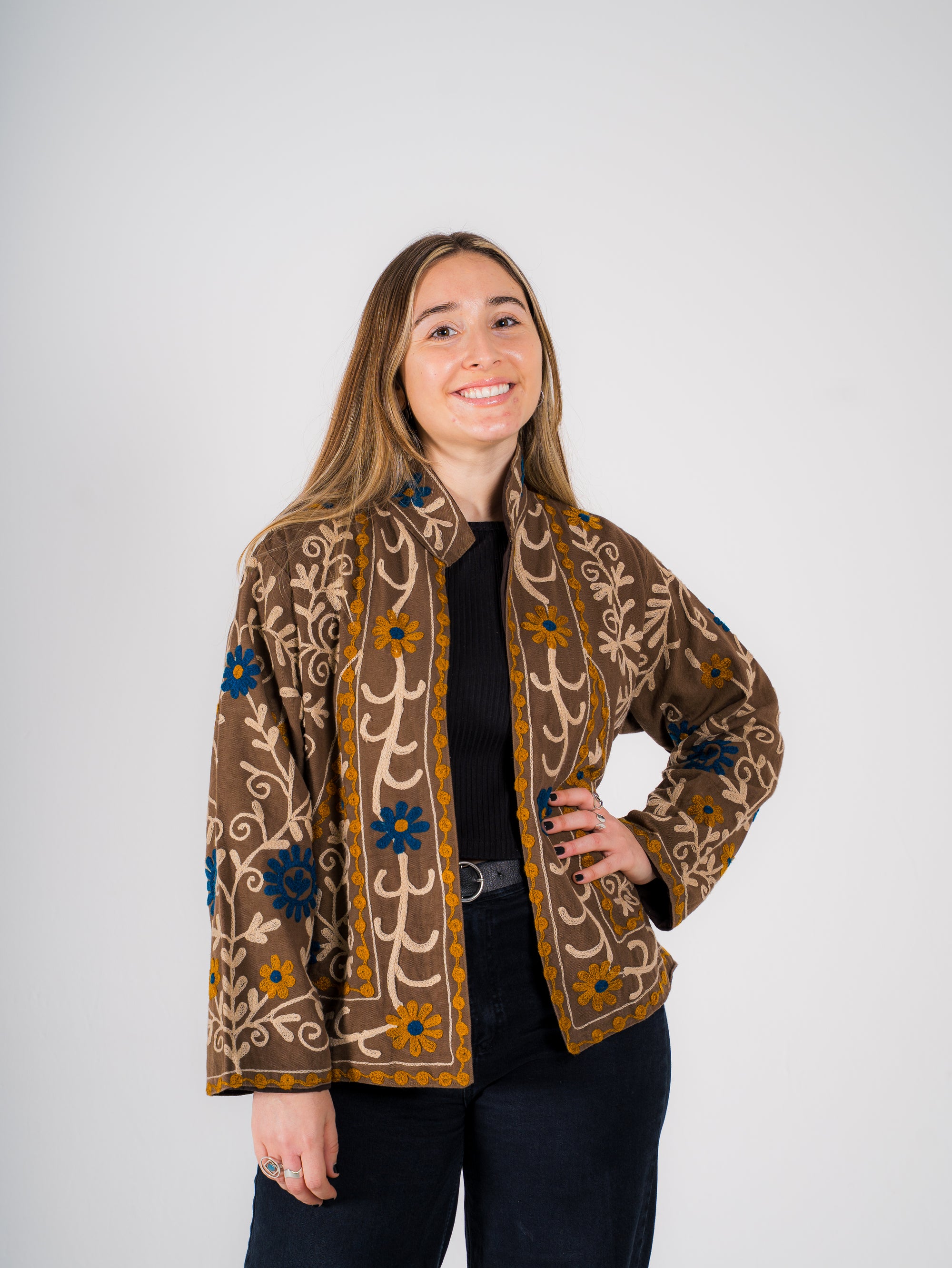 Chaqueta Suzani Kamakura