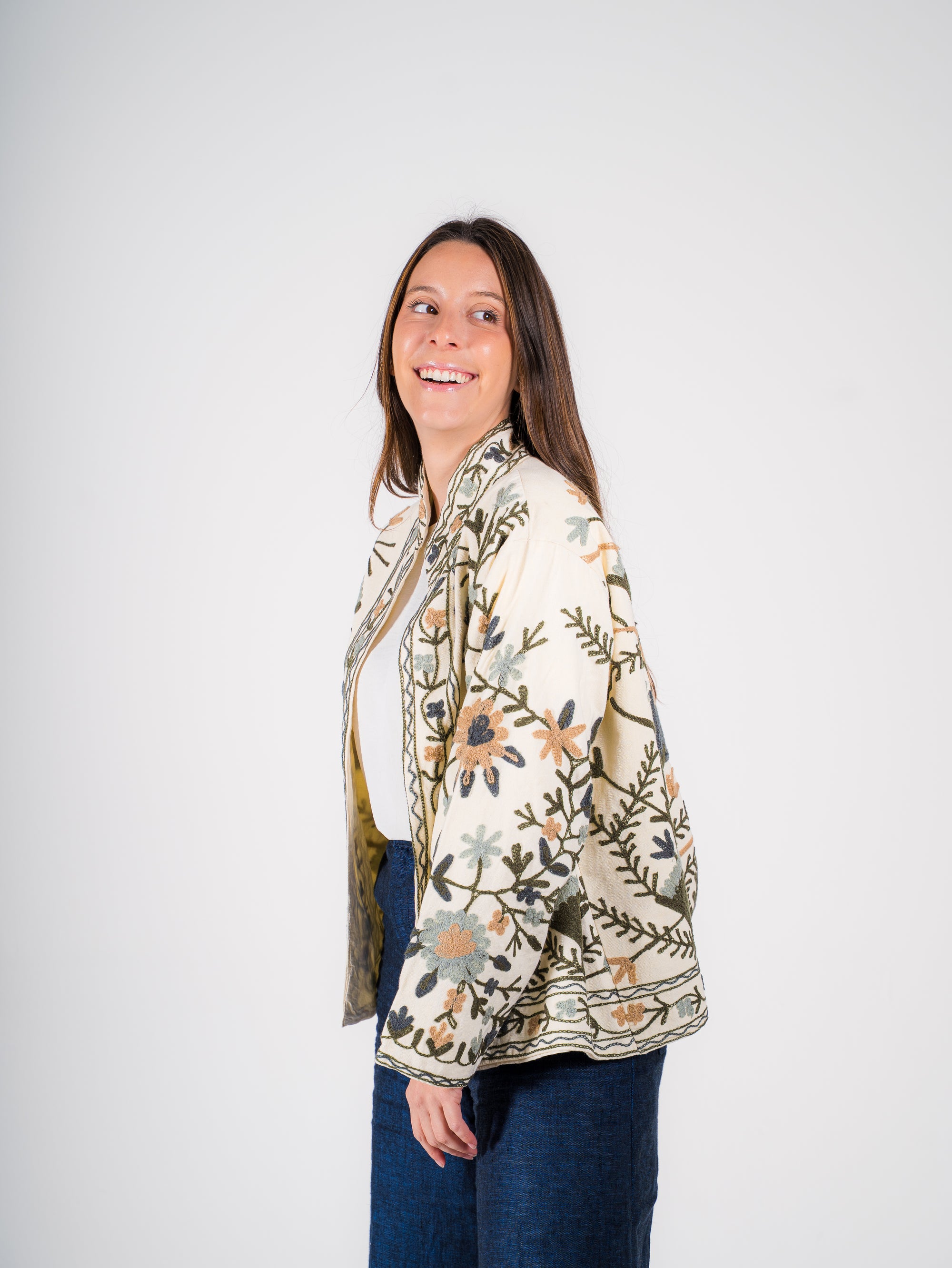 Chaqueta Suzani Nikkō
