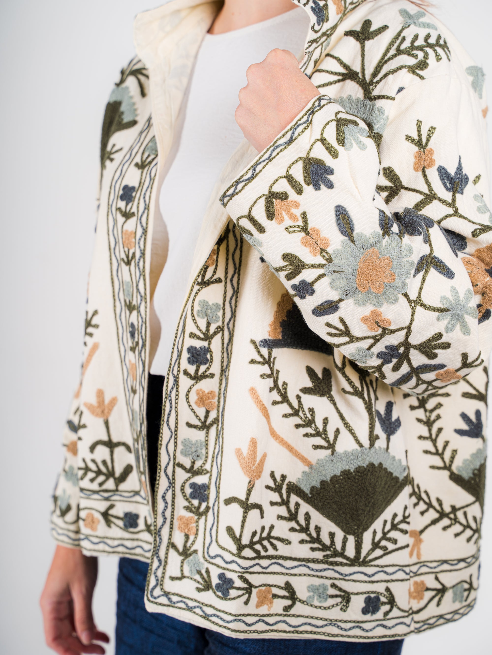 Chaqueta Suzani Nikkō
