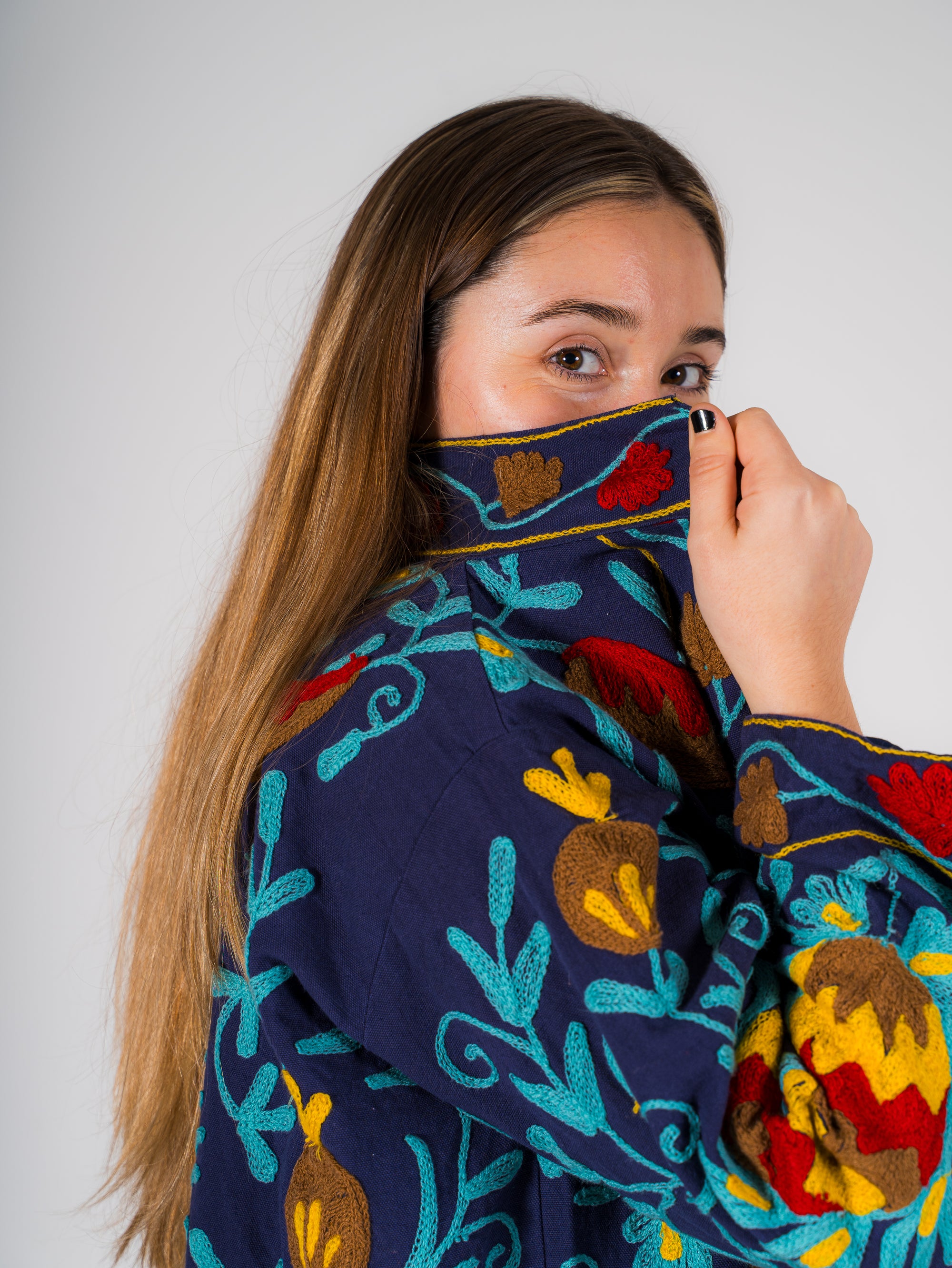 Chaqueta Suzani Fukuoka