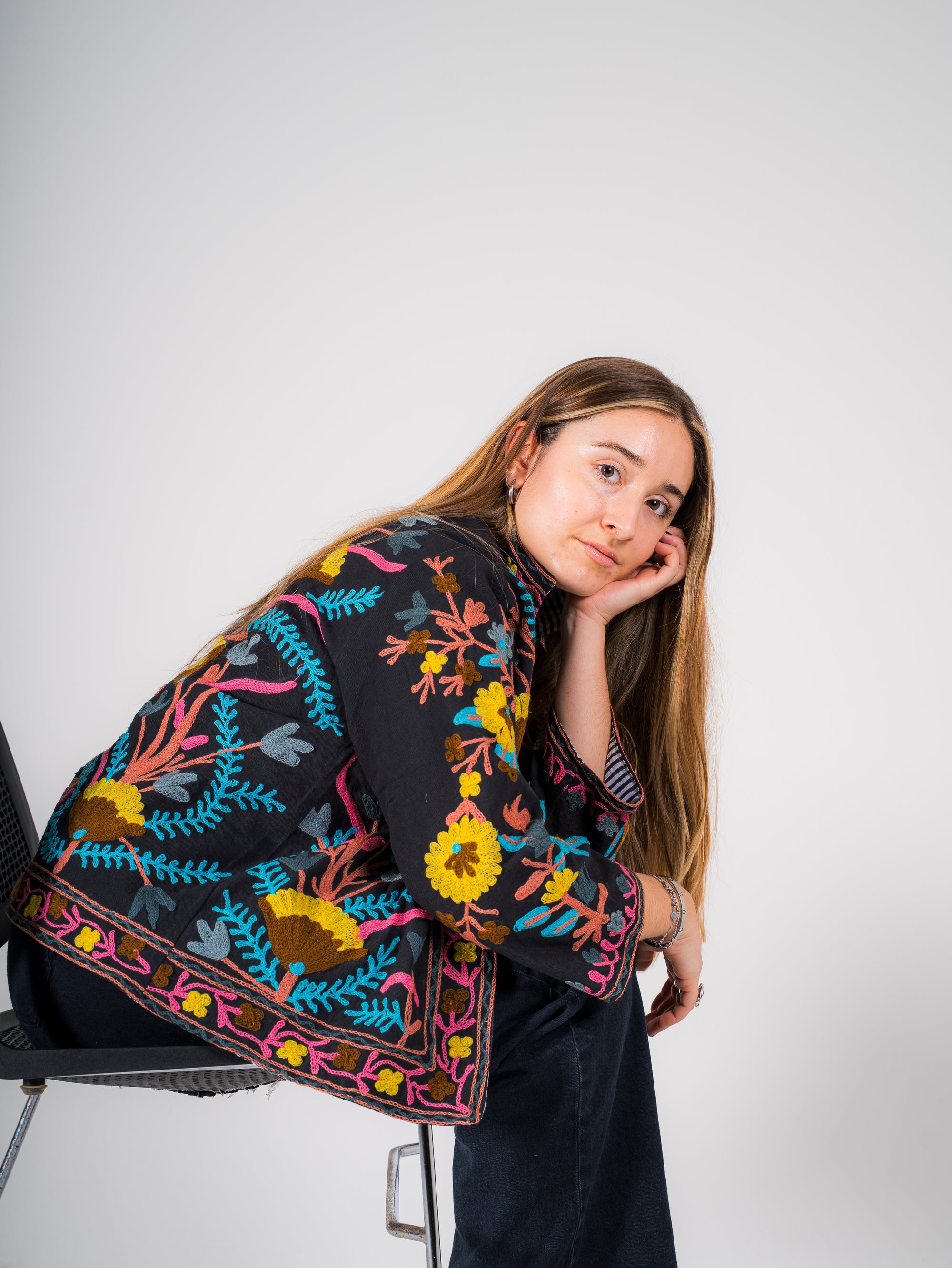 Chaqueta Suzani Kochi