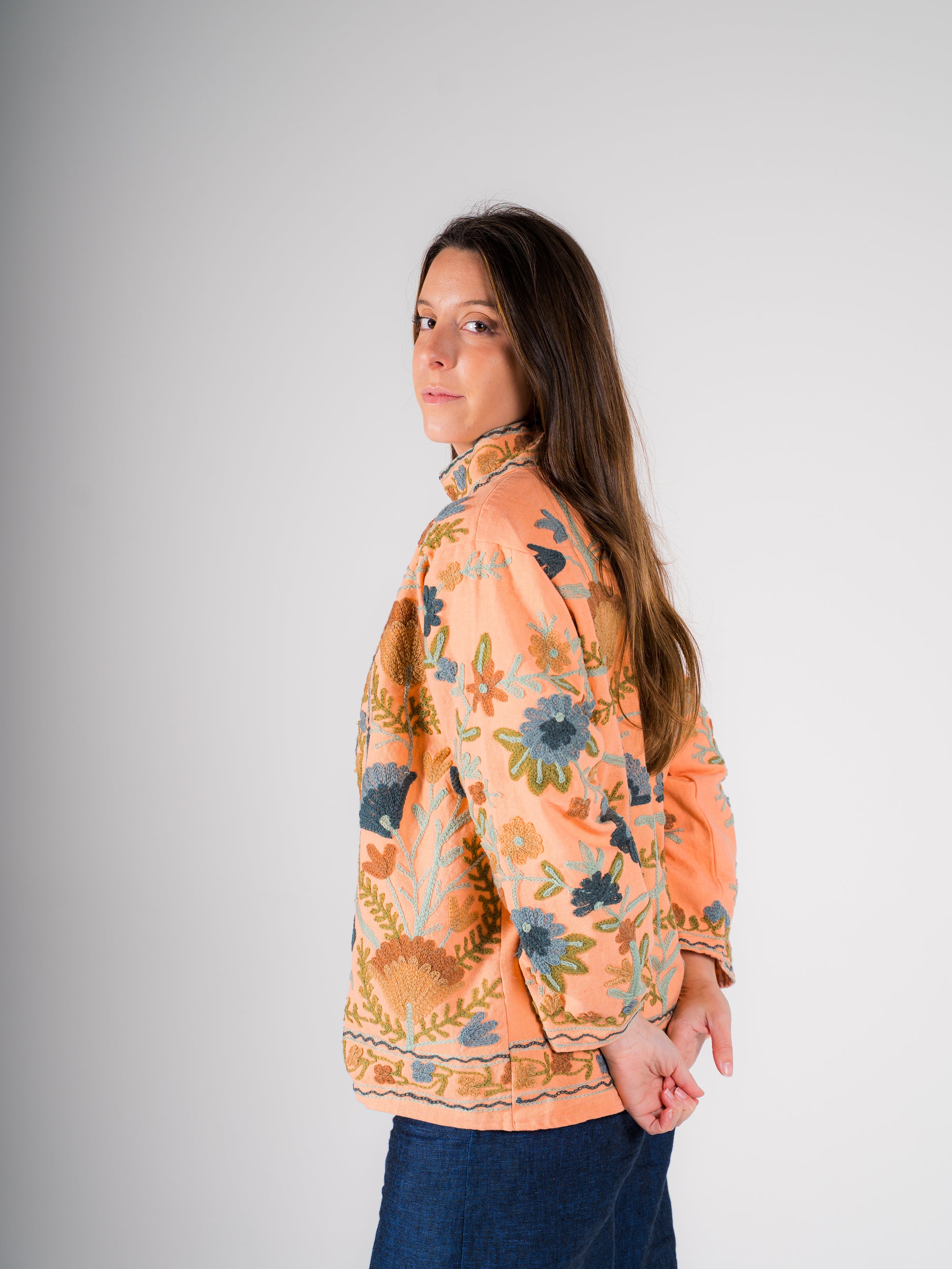 Chaqueta Suzani Patna