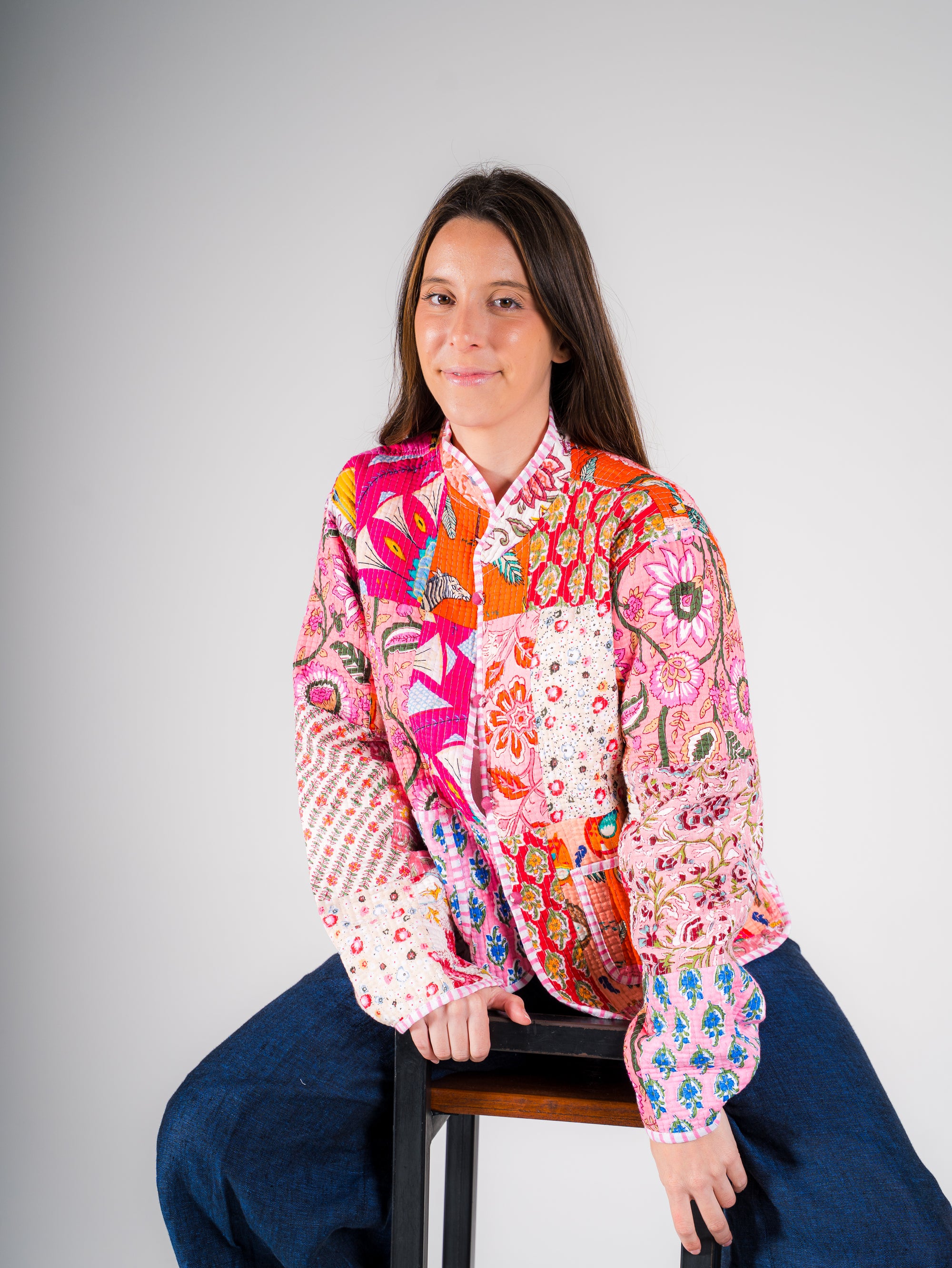 Chaqueta Patchwork Goa