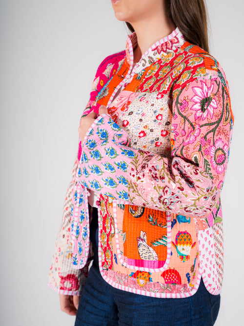 Chaqueta Patchwork Goa