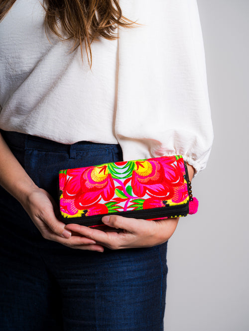 Billetera Floral