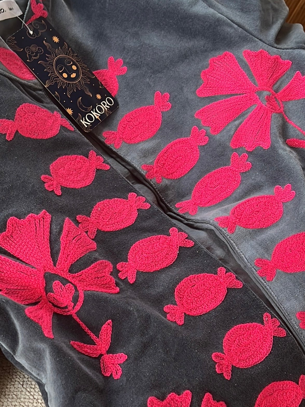 Chaqueta Suzani Magenta - KOKORO