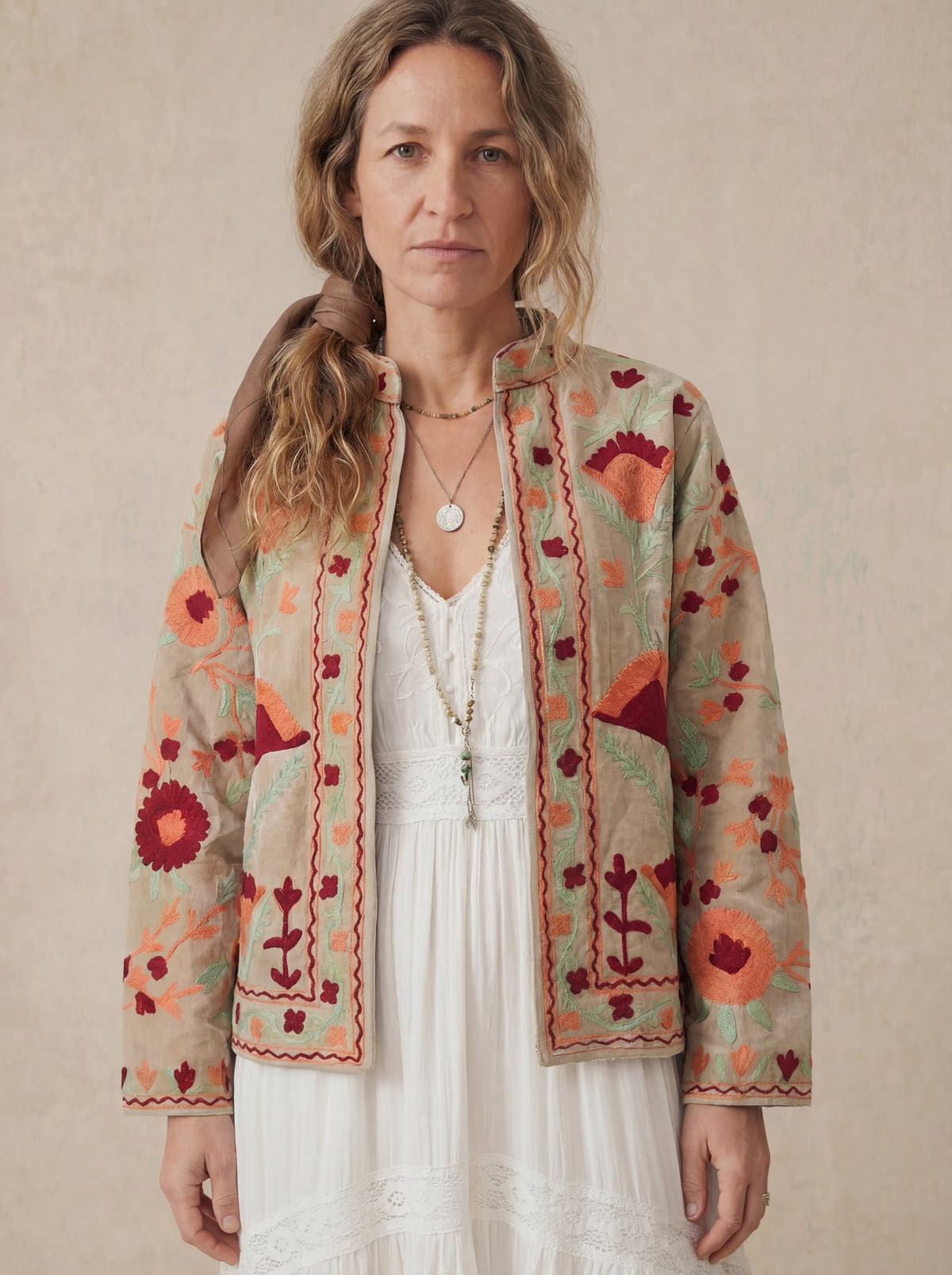 Chaqueta Suzani Rajastán - KOKORO