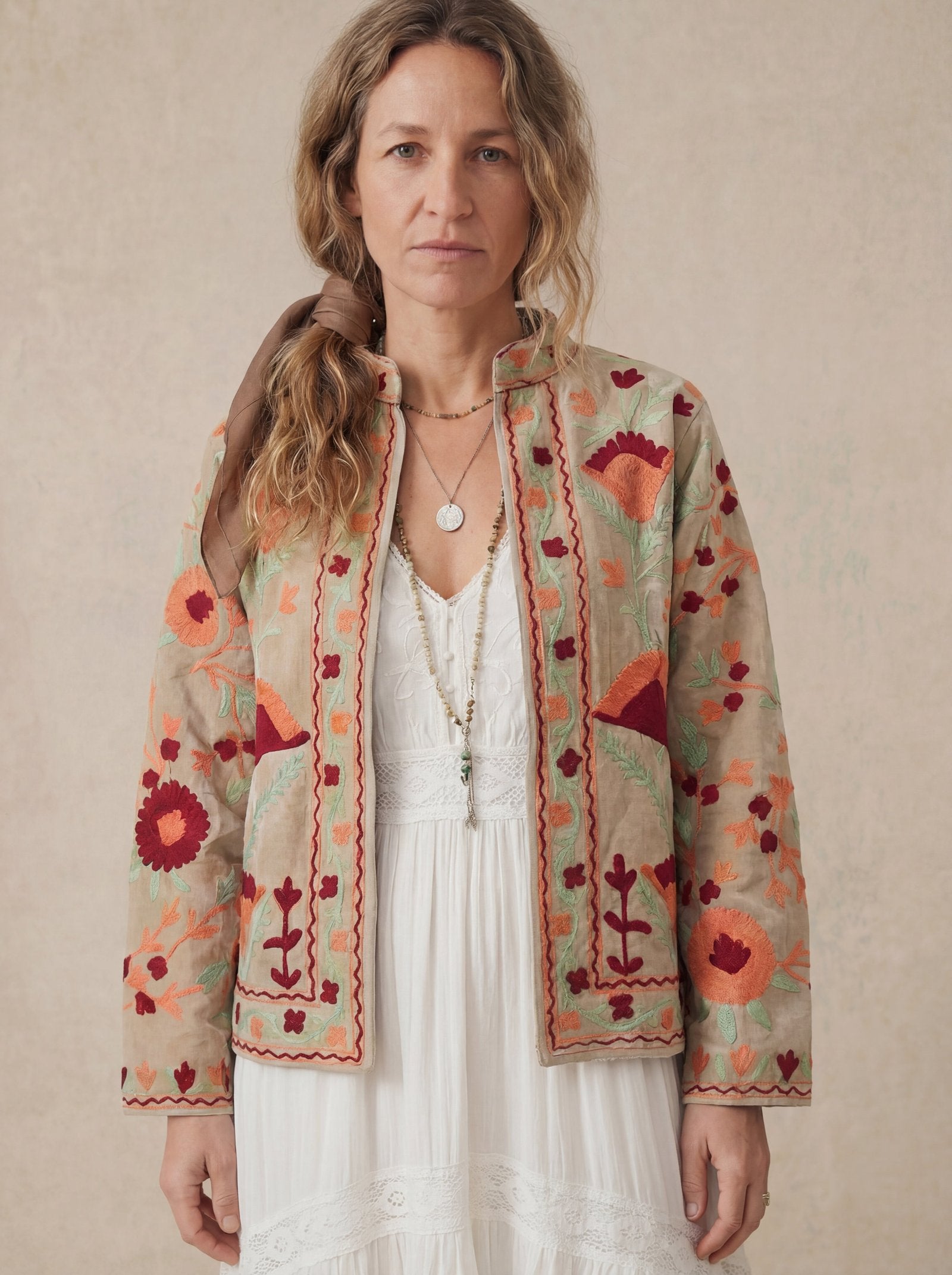 Chaqueta Suzani Rajastán - KOKORO