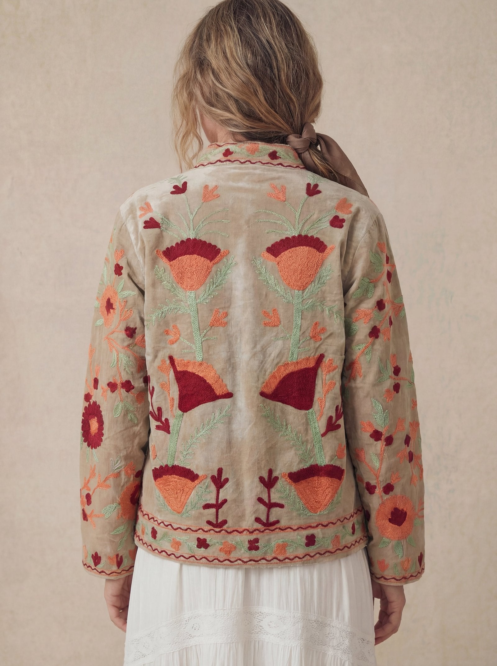 Chaqueta Suzani Rajastán - KOKORO