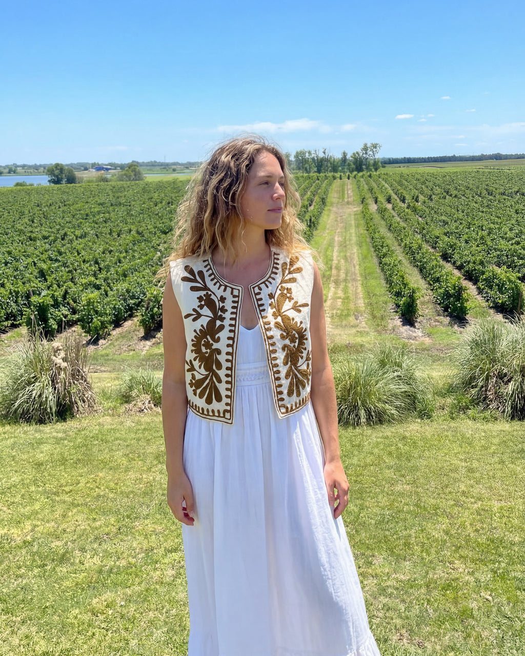 Chaleco Suzani AMULETO