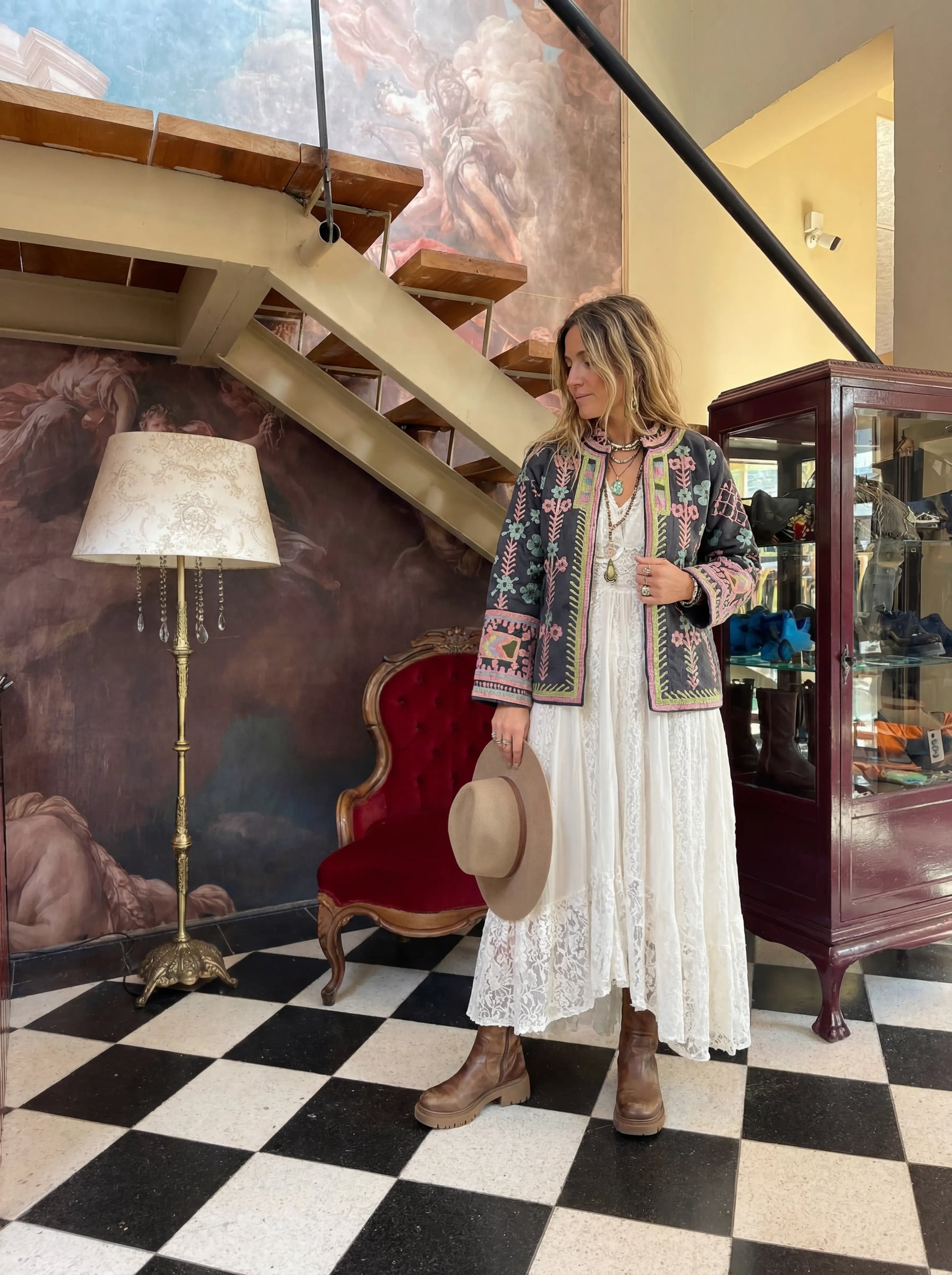 Chaqueta Suzani Lira