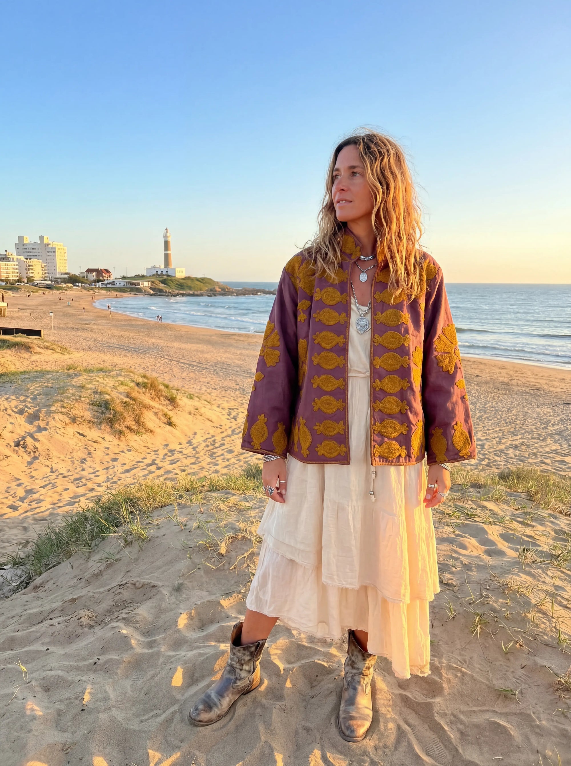 Chaqueta Suzani Amara