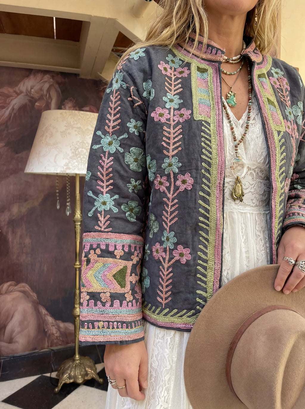 Chaqueta Suzani Lira