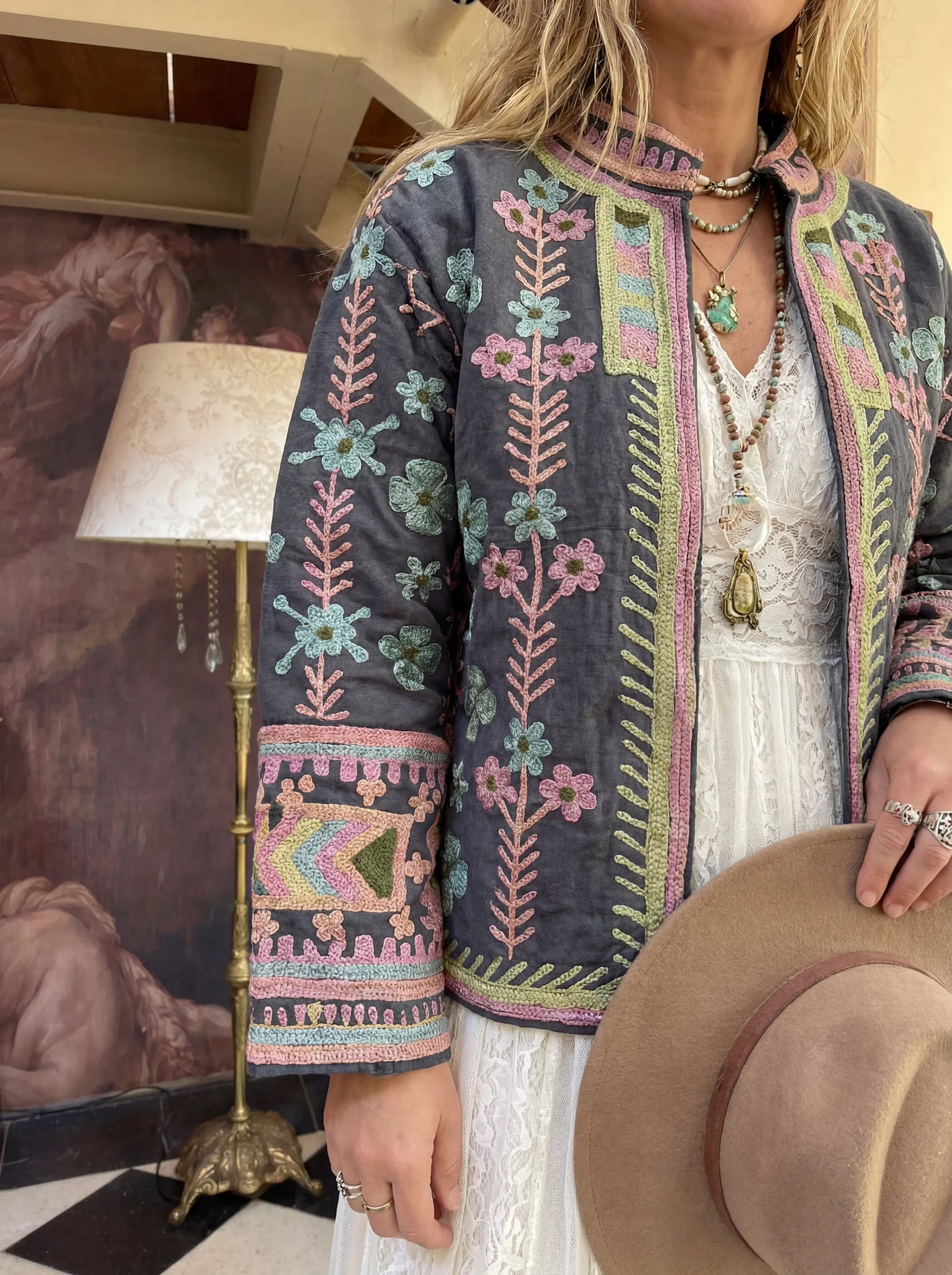 Chaqueta Suzani Lira