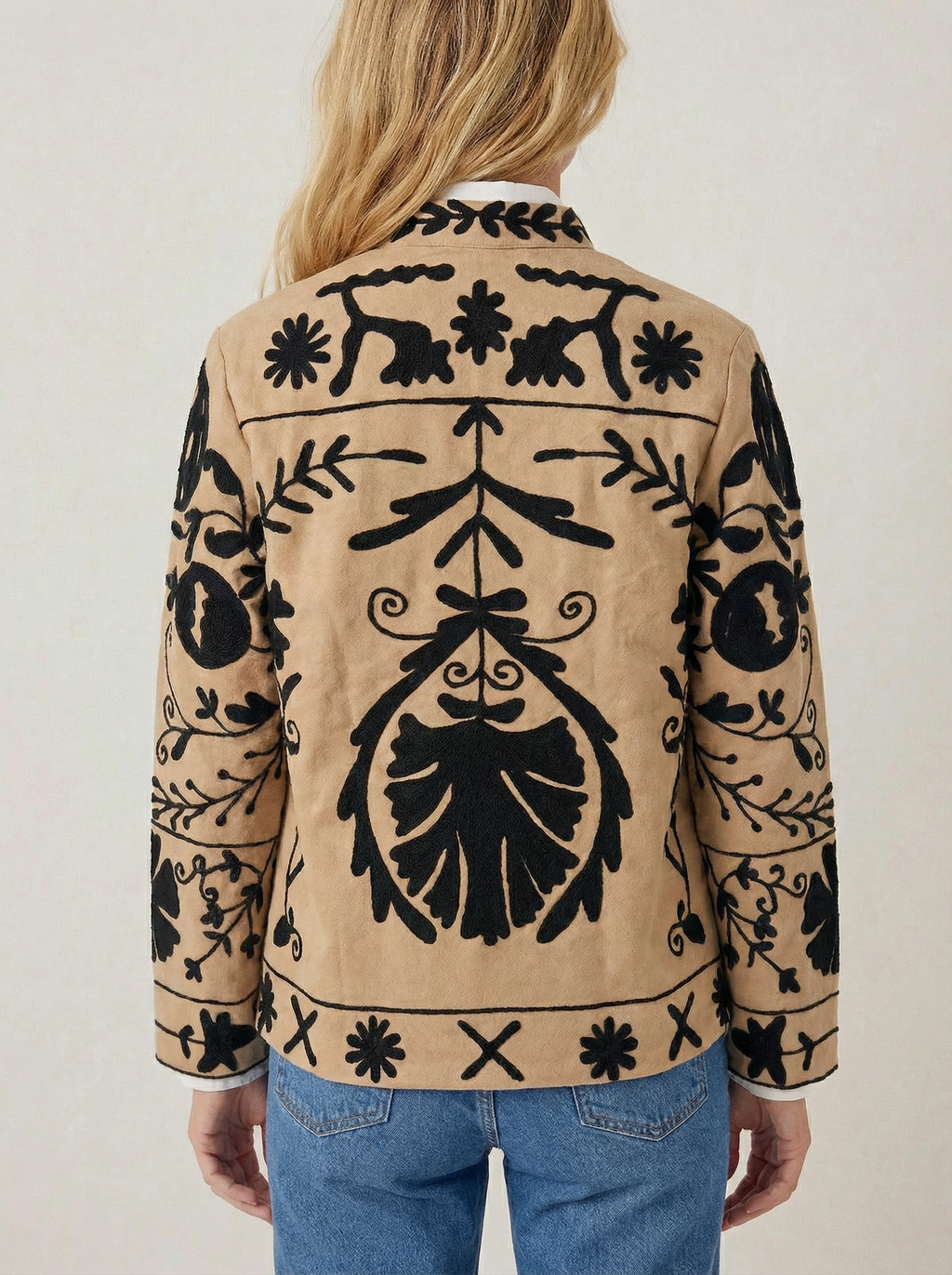 Chaqueta Suzani Noir